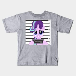 Barbie mugshot Starlight Glimmer Kids T-Shirt